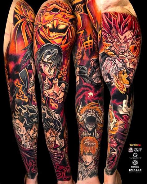 tattoo ideas anime|25 Best Anime Tattoo Ideas in 2024